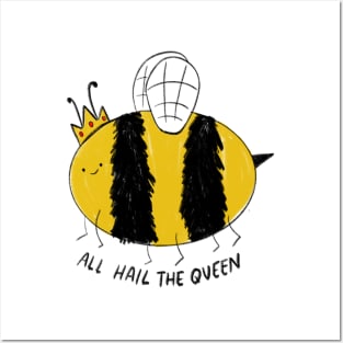 Queen bee Posters and Art